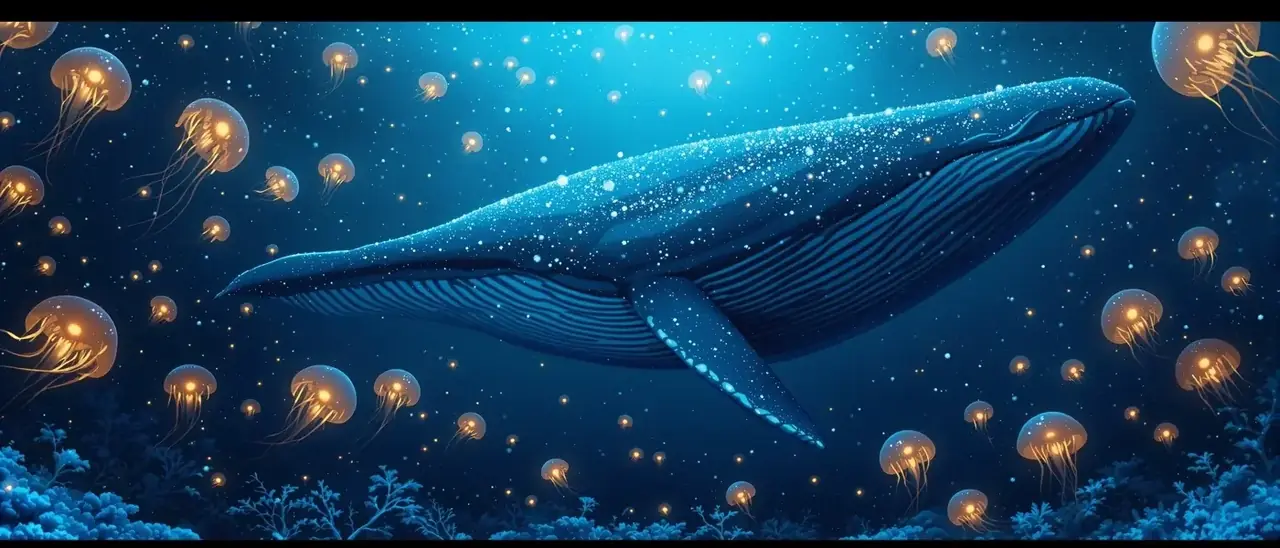 鲸落 Whale Fall 鲸落 宽屏海报